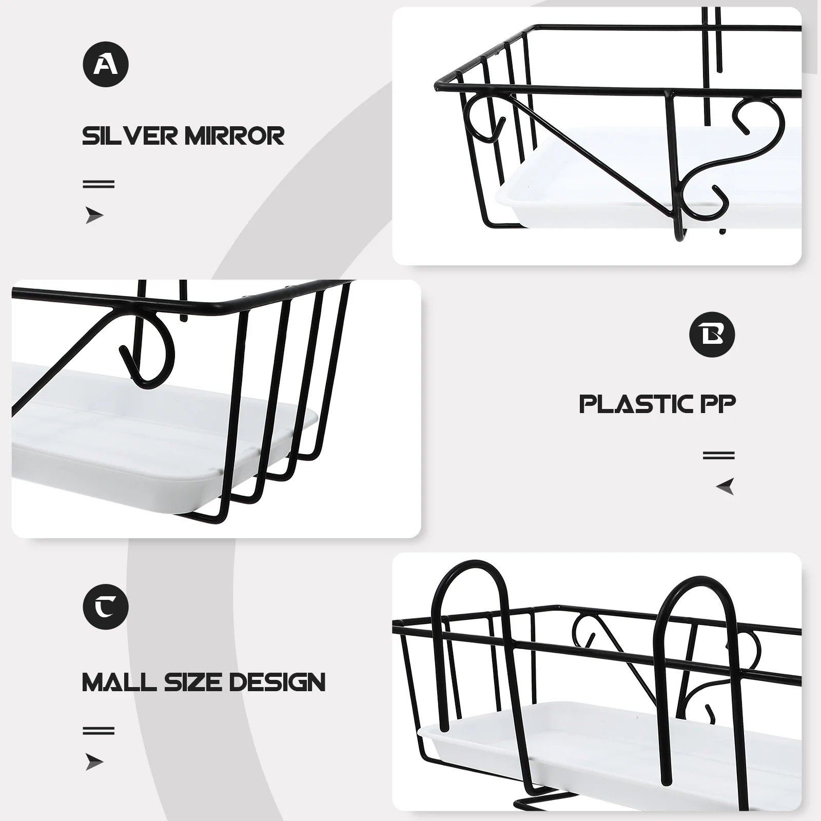 1 conjunto de varanda recipiente de flores pendurado vaso de plantas com bandeja para uso interno ao ar livre suspender vaso de flores corrimão suporte de jardinagem