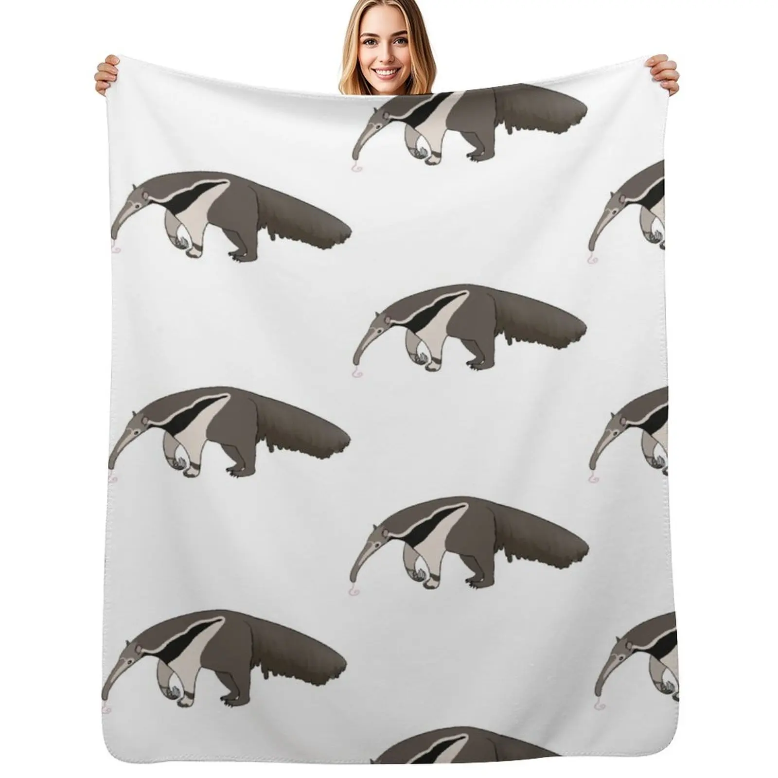

Anteater Throw Blanket Blankets For Sofas wednesday manga Comforter Blankets