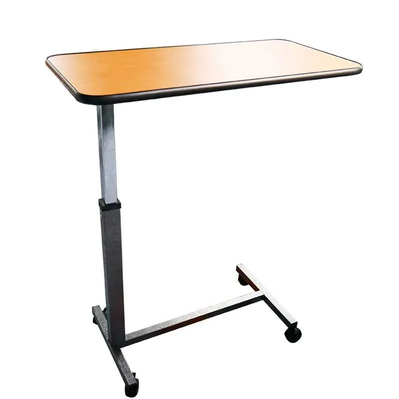 工場供給 木製ベッドサイドテーブル 移動式病院ベッドサイドテーブル 患者用病院ベッドサイドテーブル ローリングベッドサイドテーブル 食事用テーブル