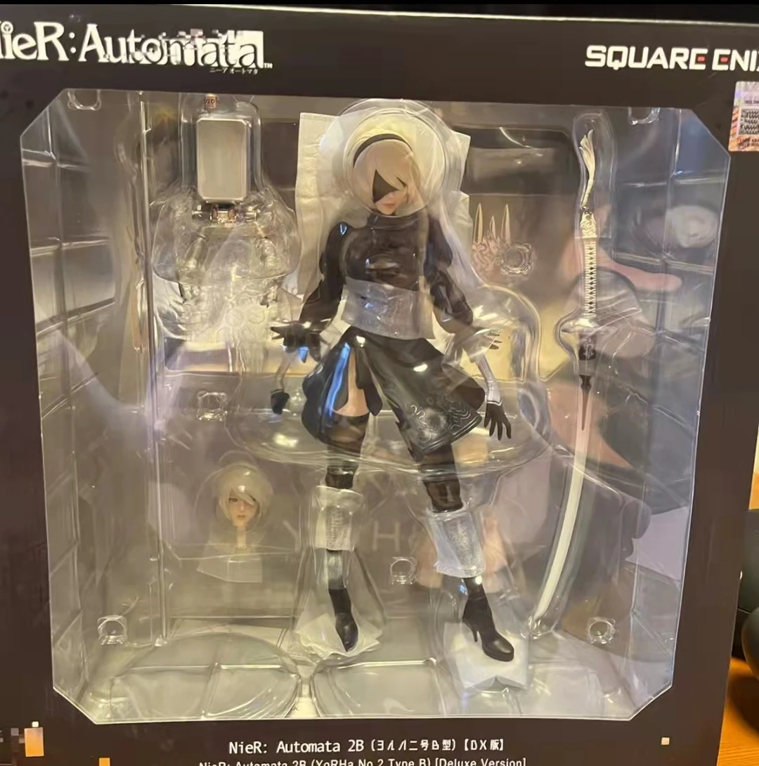 100% originale: Nier Automata Yoha No. 2 tipo B versione DX Action PVC Figure Anime Figure Model Toys Figure Doll Gift