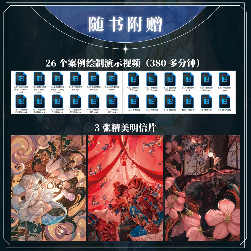 Dreamy Forest Procreate Fairy Tale Drawing Professional Technique Book iPad Watercolor illustration Painting Tutorial Book