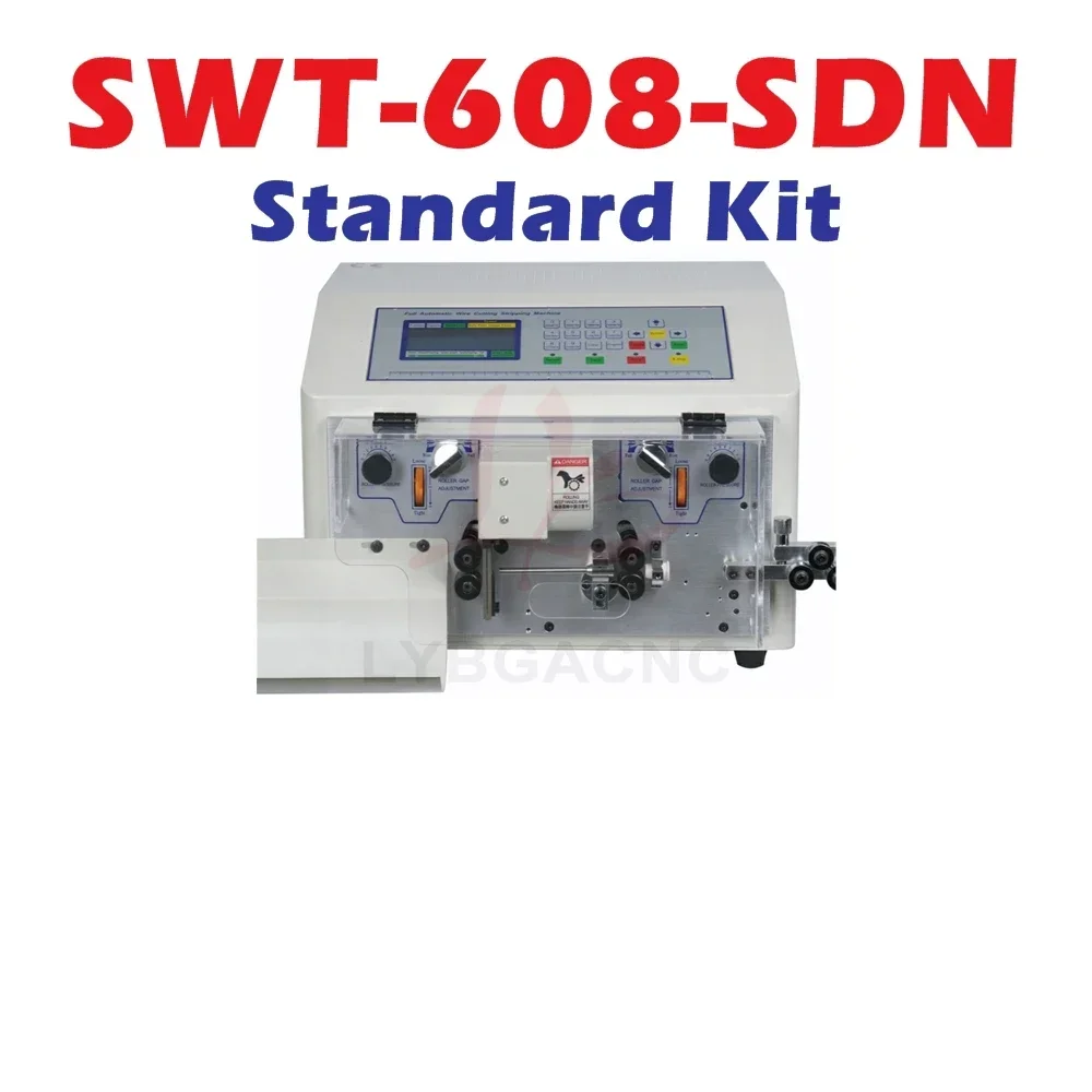 SWT508-SD Update SWT608-SD Automatic Wire Peeling Stripping Cutting Machine for Computer Short Wires Strip 0.1-4mm2 AWG10-AWG28