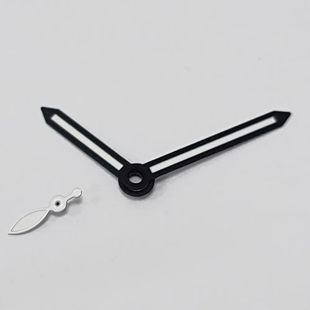 WATCH ACCESSORIES: HANDS GREEN LUMINOUS CAN BE LOADED WITH 34.5MM LITERAL ST3600 6498 6497 MOVEMENT HANDS