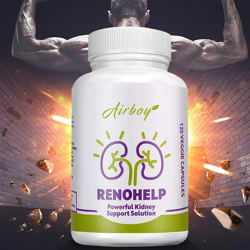 

Мощная добавка для поддержки почек Renohelp — для нормального здоровья мочевых трав и здоровья мочевого пузыря, функция здоровых почек