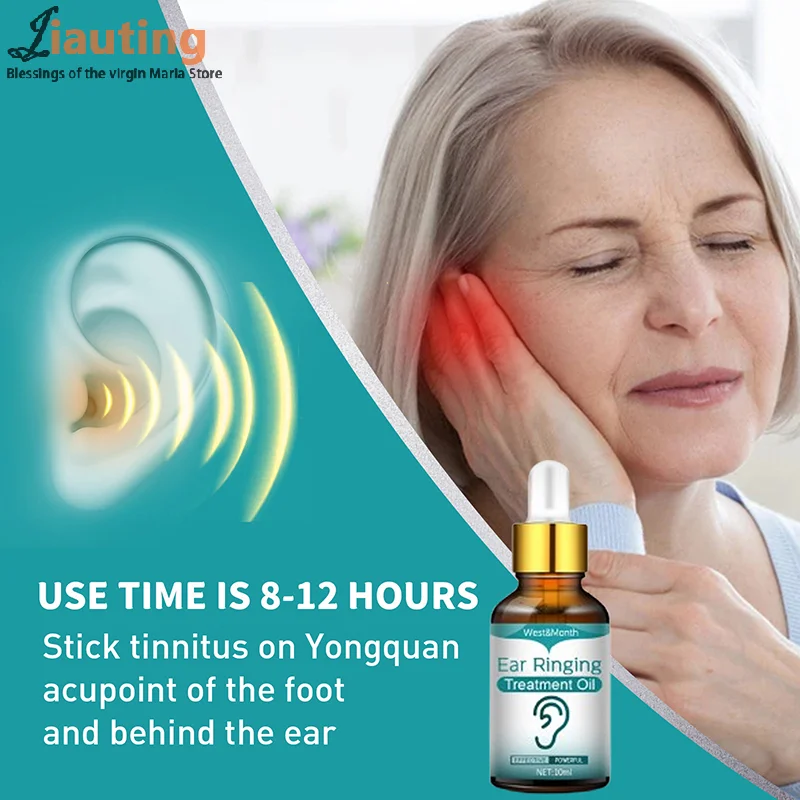 *Hot Sale Hot Sale.1Bottle Tinnitus Oil,ear Ringing Drops Practical And Decorative Item For Daily Use Accessory 2026