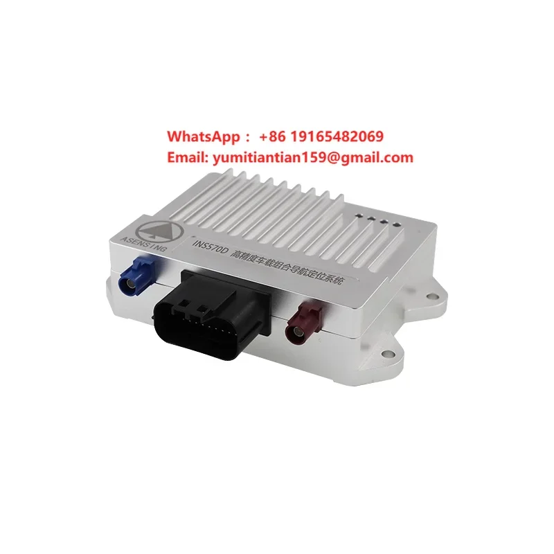 ASENSING Vehicle/Marine/Airborne AGV Robot Inertial Navigation RTK Module IMU INS570D 100Hz Output 0.1 Accuracy Dual Antennas