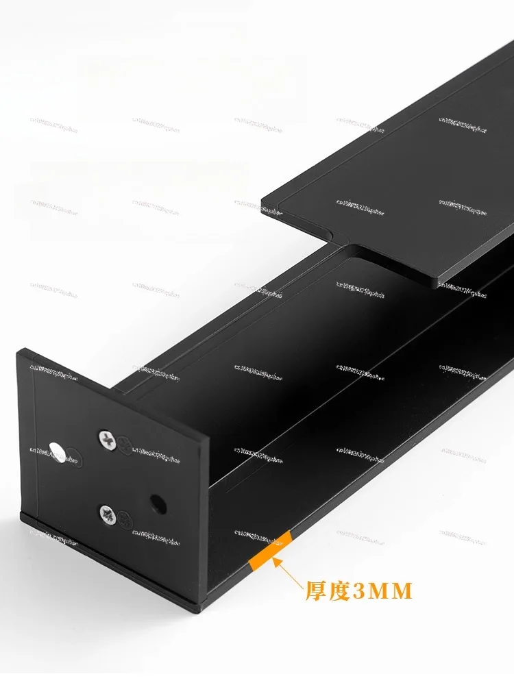 

Recessed Sliding Door Hidden Handle Aluminum Alloy Side Mounted Door Panel