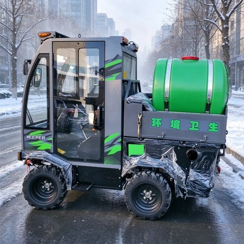 All-Terrain Snow Blower Winter Road Sanitation Snow Removal Machine New Ride-on Snowplow Sweeper