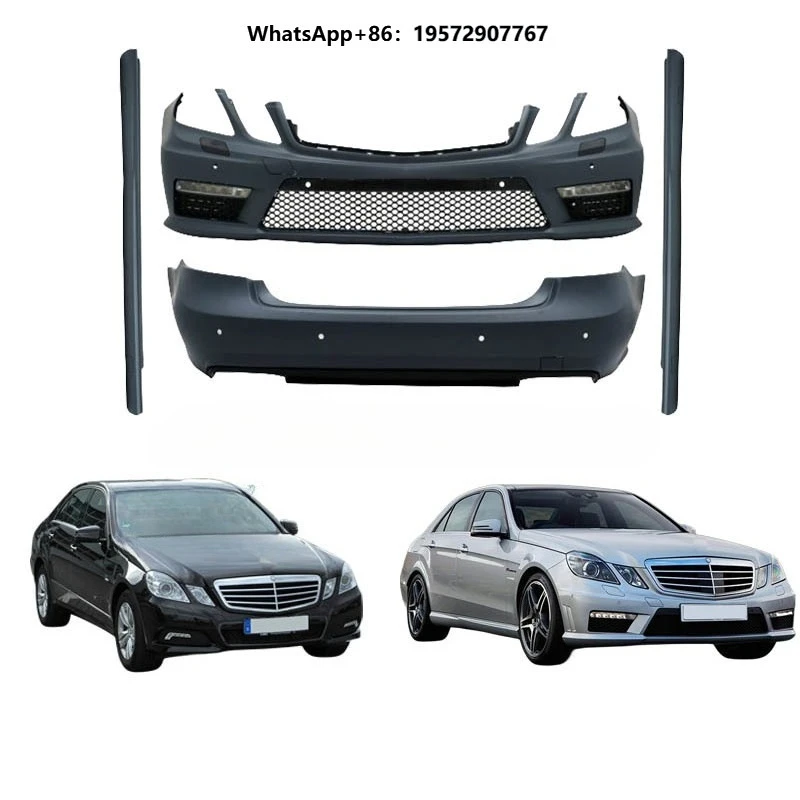 High Quality E63 Design Facelift Car Bumpers Bodykit for  W212 E200 E300 Upgrade  Body Kit