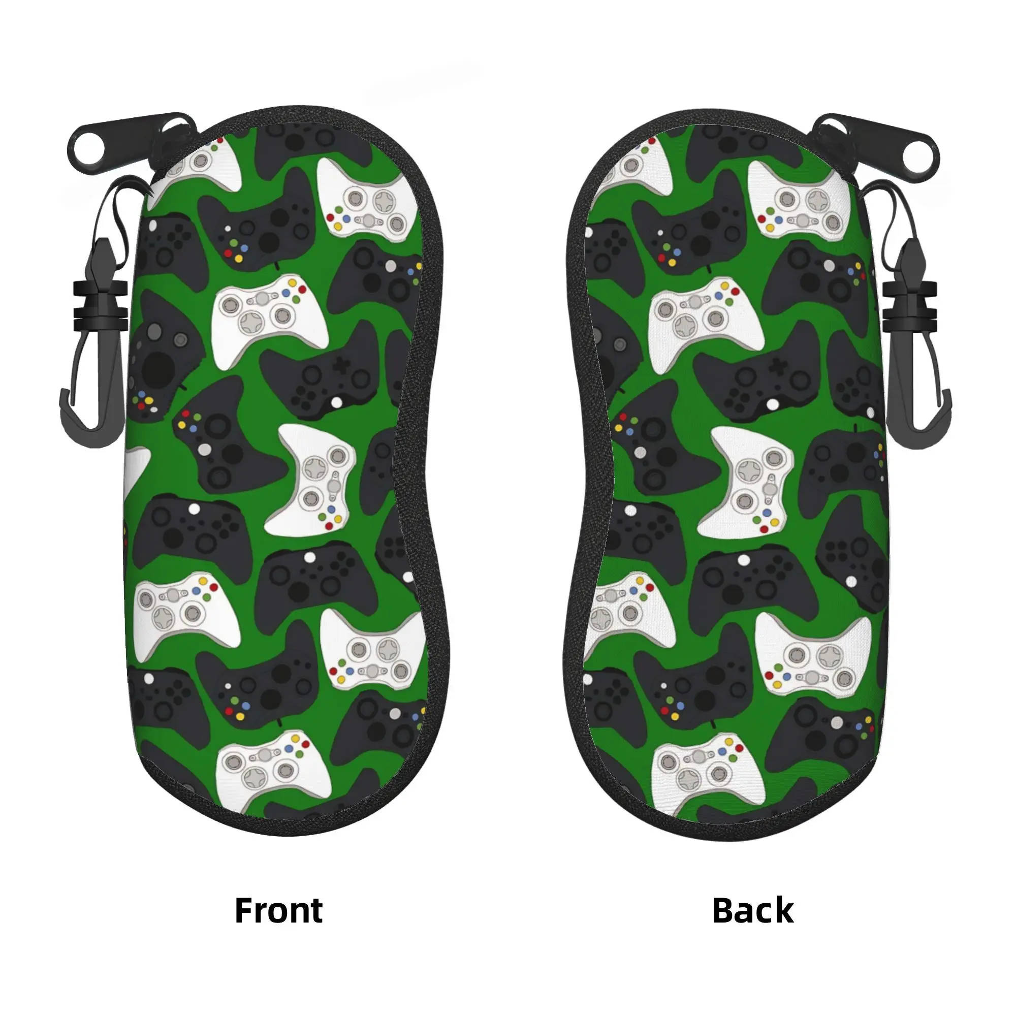 Copia de Game Controllers Xbox Glasses Case  Pocket Sunglasses Case For Unisex Cute Eyewear Box Zipper Glasses Box