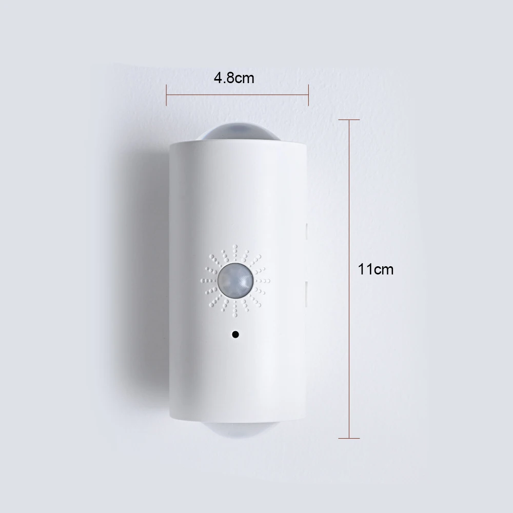 LED veilleuse Rechargeable corps humain Induction magnétique applique RGB à distance gradation chambre escalier couloir applique murale