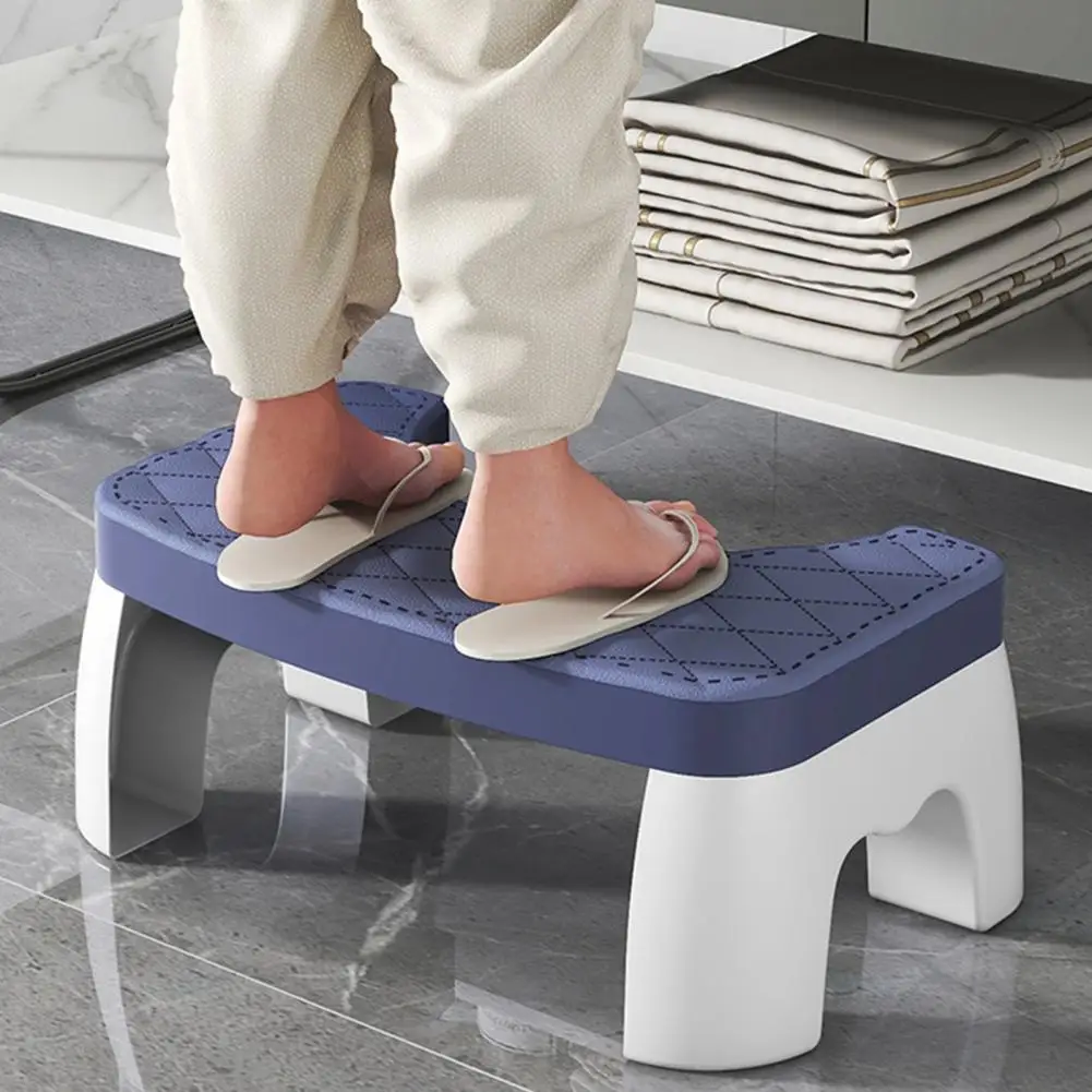 Constipation Relief Stool Ergonomic 7 Inch Toilet Stool Relieve Hemorrhoids Constipation Promote Healthy Movements for Adults