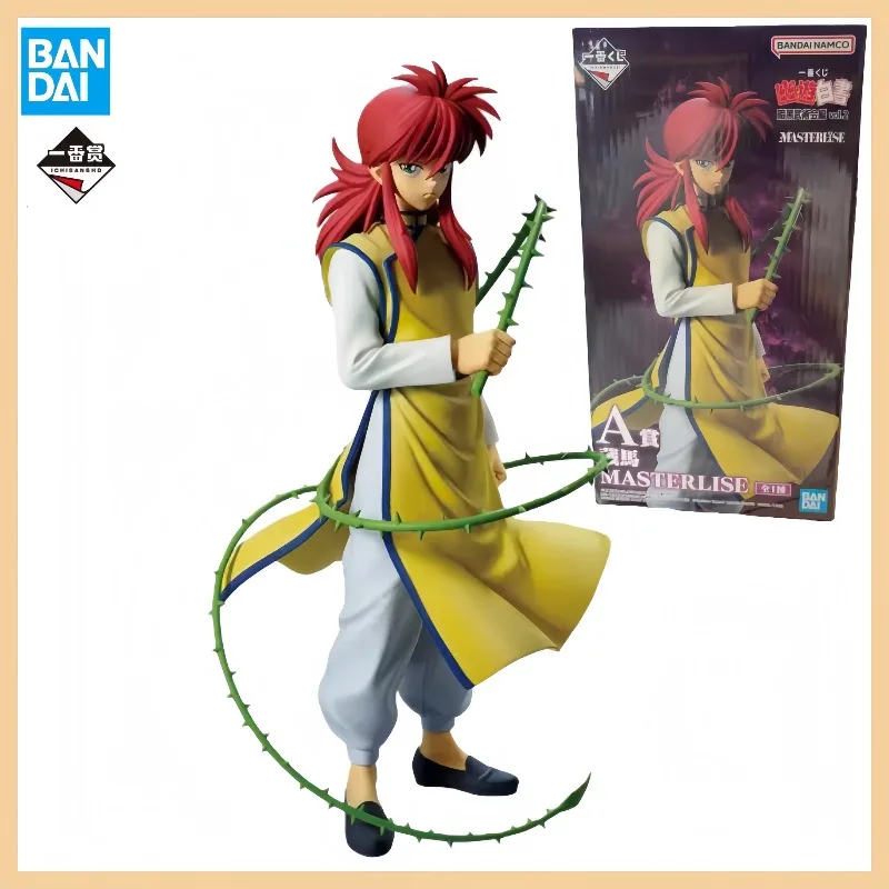 

【In Stock】BANDAI OriginaIchiban KUJI YuYu Hakusho Dark Martial Arts Society Vol.2 A Award Kurama MASTERLISE Figure Toy