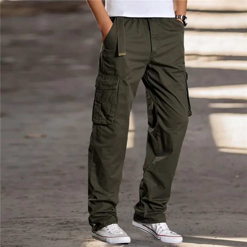 

Man Tactical Cargo Pants Classic Outdoor Hiking Trekking Army Tactical Joggers Pant Camouflage Military Multi Pocket Trousers