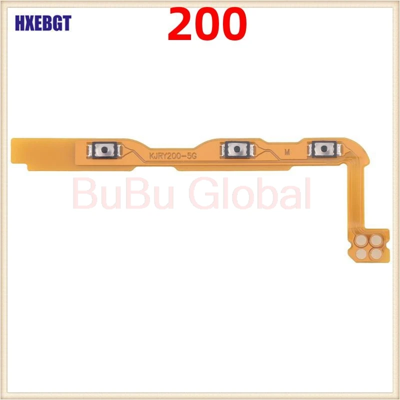 

For Honor 200 Side Button Key Flex Cable Power + Volume Switch Flex Cable Replacement Parts