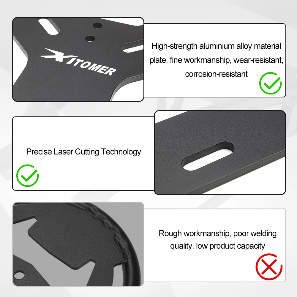 For Kawasaki Concours 14 1400GTR  Versys 1000 1400GTR Luggage Holder Bracket Motorcycle Accessories Rear Luggage Rack Cargo Rack