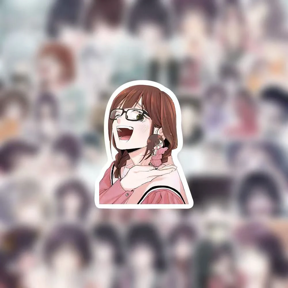 10/30/60 Stück Die duftende Blumenblüten mit Würdeaufklebern Mädchen Kaoruko Waguri Anime Aufkleber Rintaro Tsugumi Cartoon Aufkleber – Detail 6