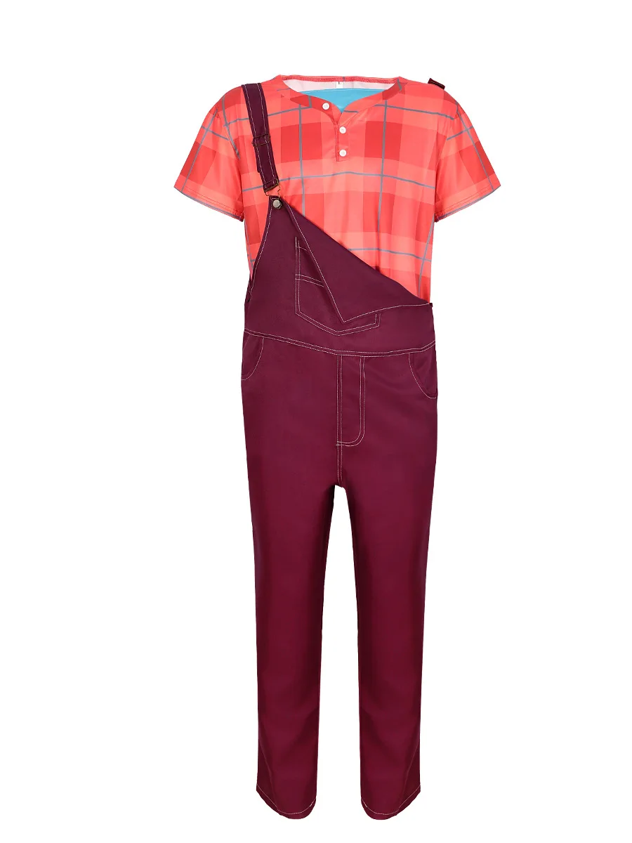 Аниме Vanellope von Cos Schweetz Косплей Костюм Wreck It Cos Ralph футболка комбинезоны наряды для женщин мужчин вечерние повседневная одежда