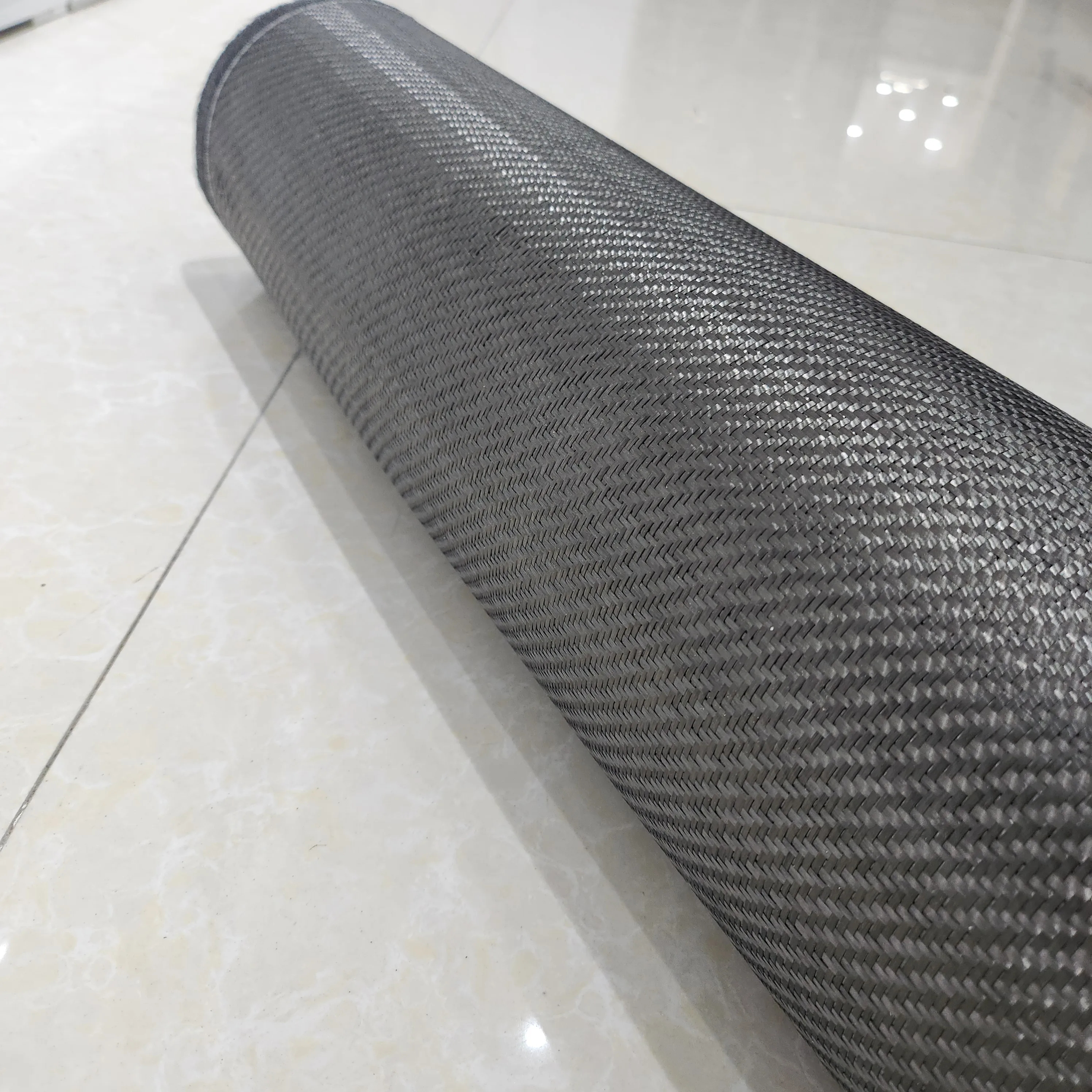 200gsm Lightweight Woven Carbon Fiber Fabric, Wear Resistant Textile Material for Automotive Interior Parts and Casual Bag Craft view 3