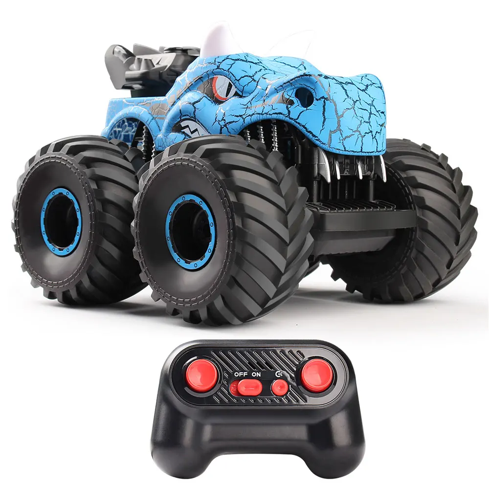 New Remote Control Toy Car 2.4g High-Speed Jet Car Dinosaur Car Off-Road Climbing Car 1:20 Stunt Car Boy Girl Birthday Gift