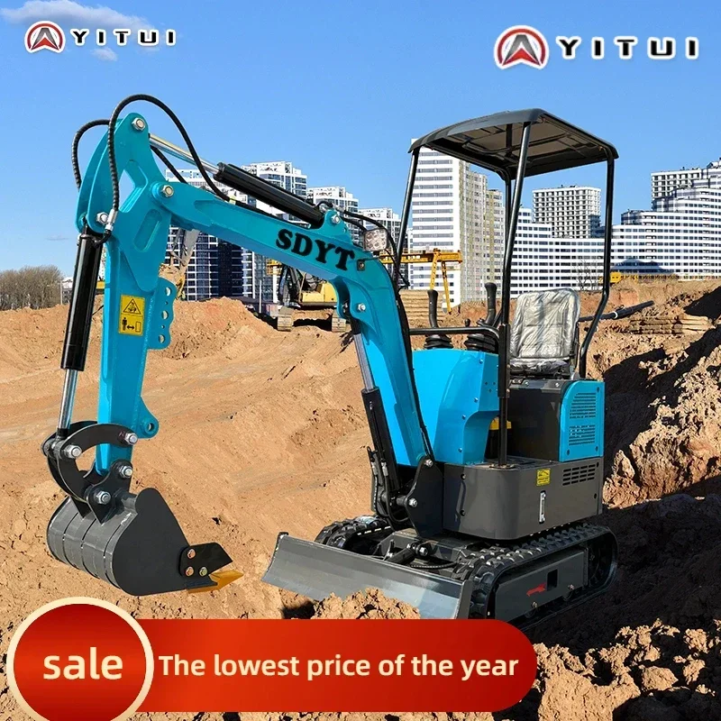 حار بيع مخصص 1.5 طن 2 طن حفارة صغيرة مع الكابينة ، حفارة صغيرة زاحفة منزلية Ce Epa Euro 5