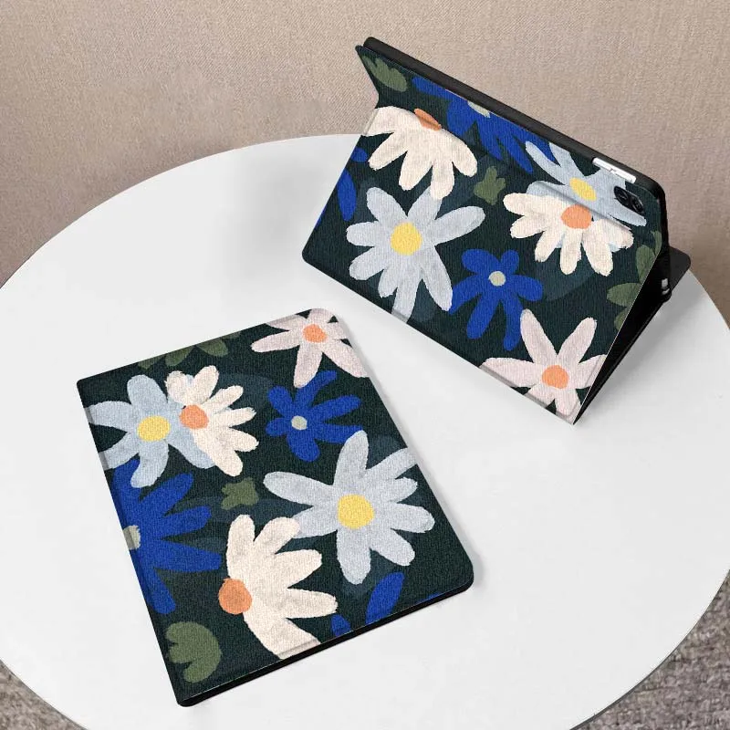 

Floral Art Creative Pattern Case For Huawei MediaPad MatePad M5 M6 11 12 X SE T10 T10s 2 C5e T5 Pro Lite Air 11.5 Inch Tablet