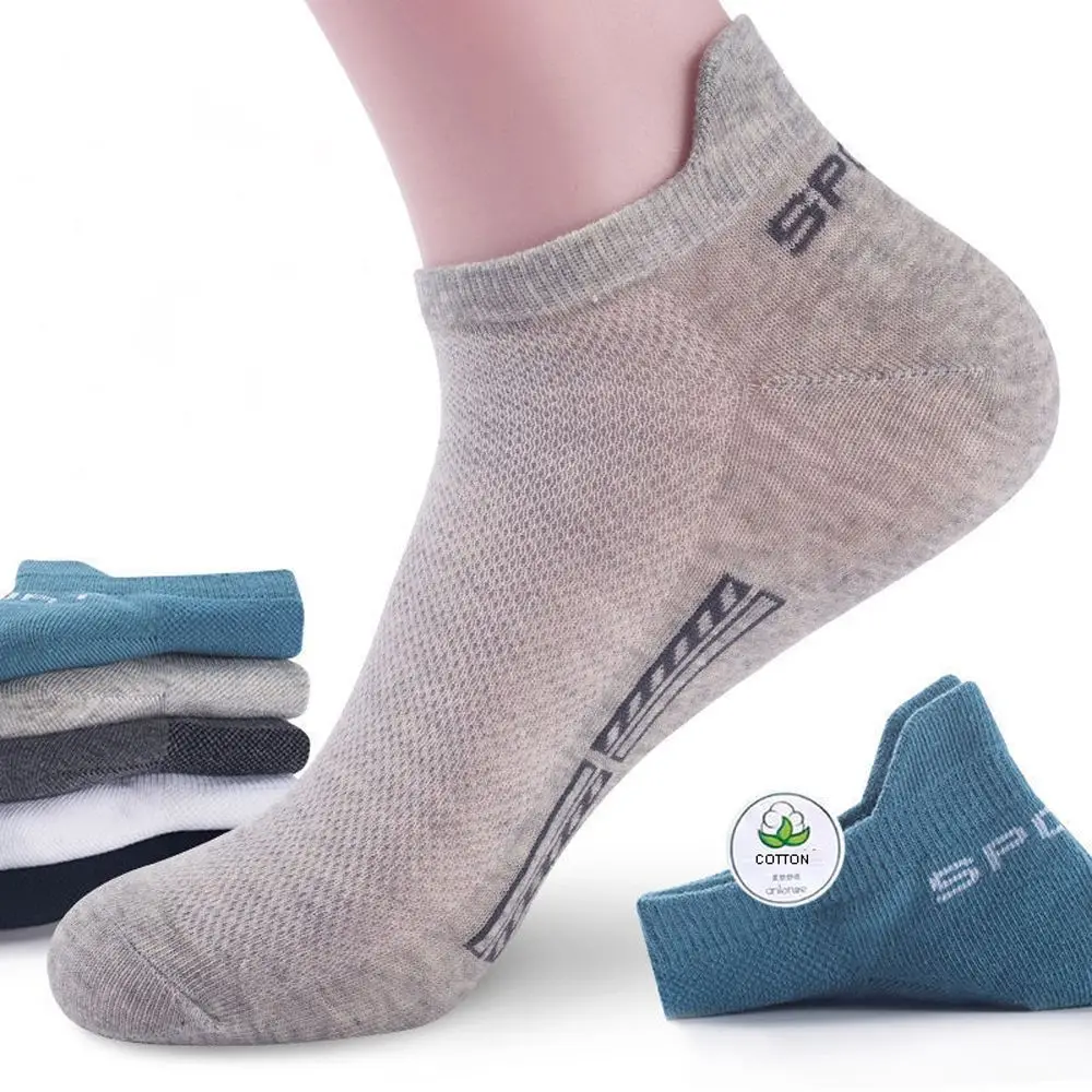 

10Pairs/Lot Athletic Summer 10Pairs/Lot Short Cotton Thin Mesh Men Socks Low-Cut Socks Sport Socks Ankle Socks