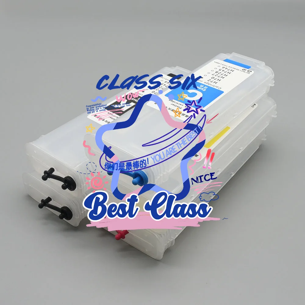 

280ML For HP 72 Refill Ink Cartridge with ARC Chip for HP Designjet T610 T620 T770 T790 T1100 T1120 T1200 T1300 T2300 printer