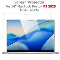 Protector de pantalla para MacBook Pro 14 de 14 pulgadas, lanzamiento de 2025, M5, modelo A3434, vidrio templado para MacBook Pro14 M5 2025, película para cuaderno