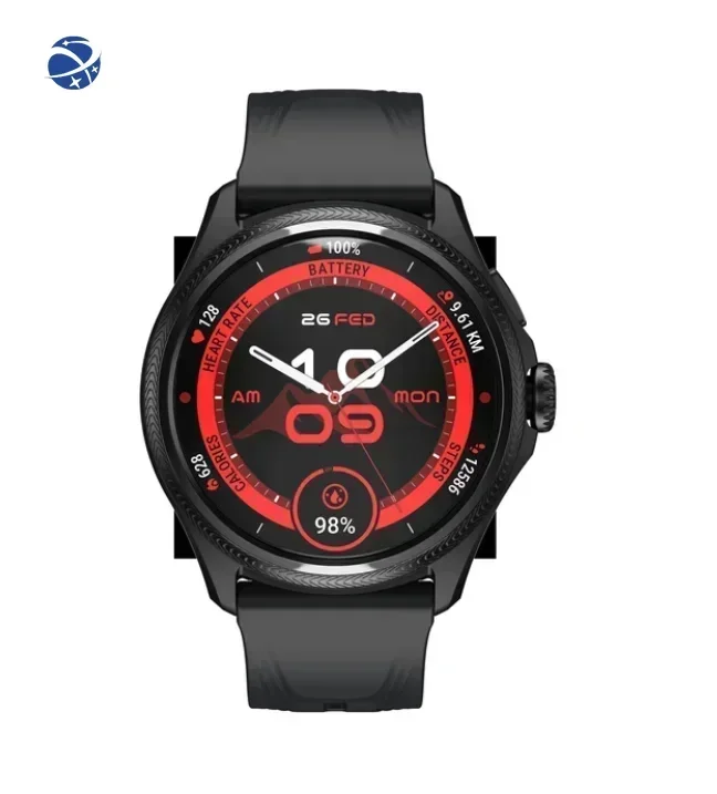 

TicWatch Pro 5 Enduro Wear OS Smartwatch for Men 90Hrs Battery 110+ Workout Modes 7/24 Heart Rate Compass and Android Compatible