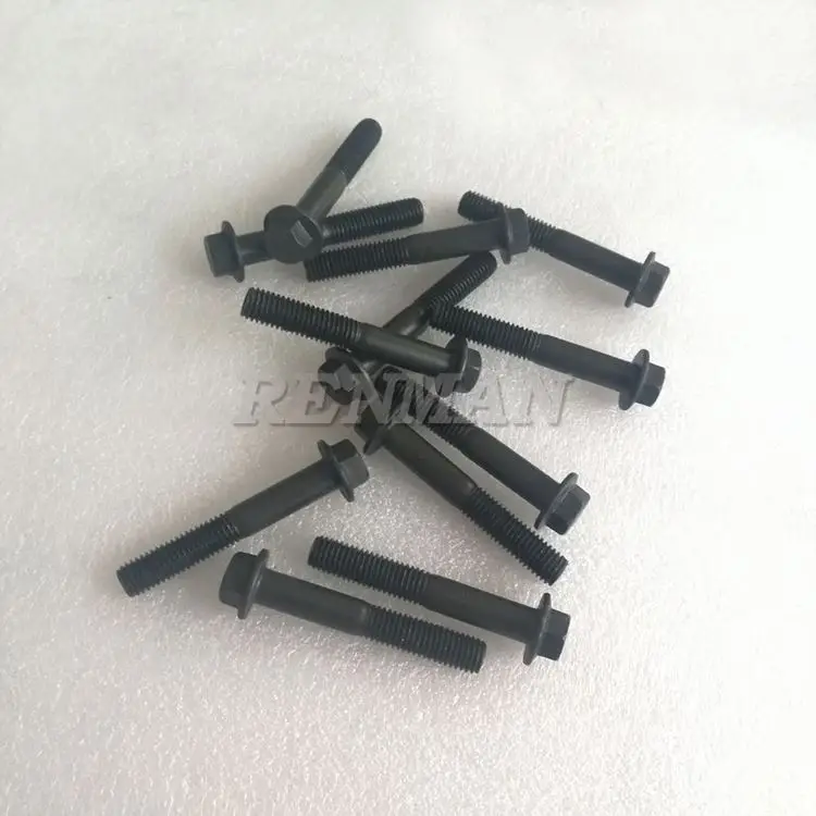 

20Pcs for Cummins engine 6CT exhaust branch hexagonal bolts ISLE electronically controlled engine bolts 3944593
