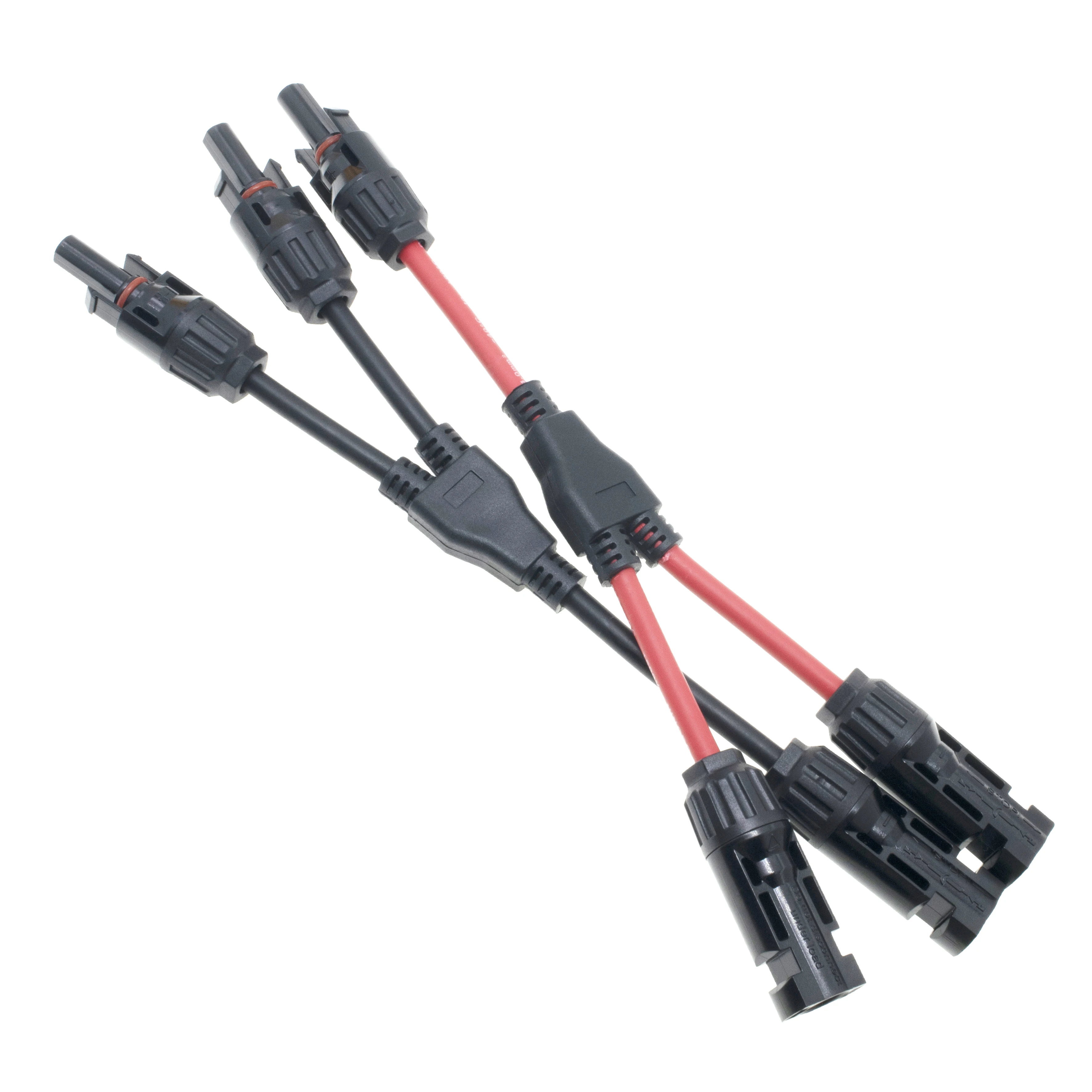 IP67 Y3-Branch MC Solar Splitter Connector, 1-to-2 Extension Harness Accessories, Practical Solar Parts for Solar PV Power Gener