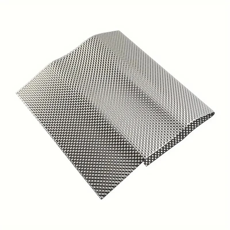 300X500mm Auspuff Hitzeschild Abgaskrümmer Geprägtes Aluminium Hitzeschild Turbo Krümmer Auspuff Elektrische Autos Zubehör
