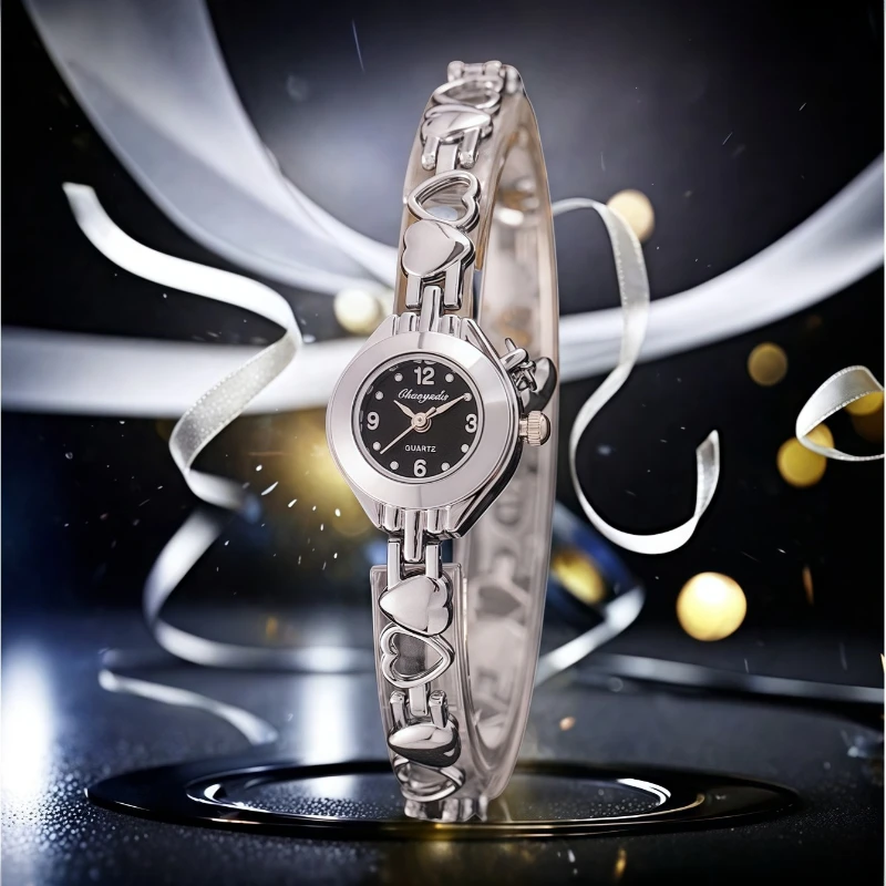 

Женские кварцевые часы, классические тонкие женские часы-браслет, модные элегантные золотые, серебряные наручные часы, винтажные женские часы montre femme