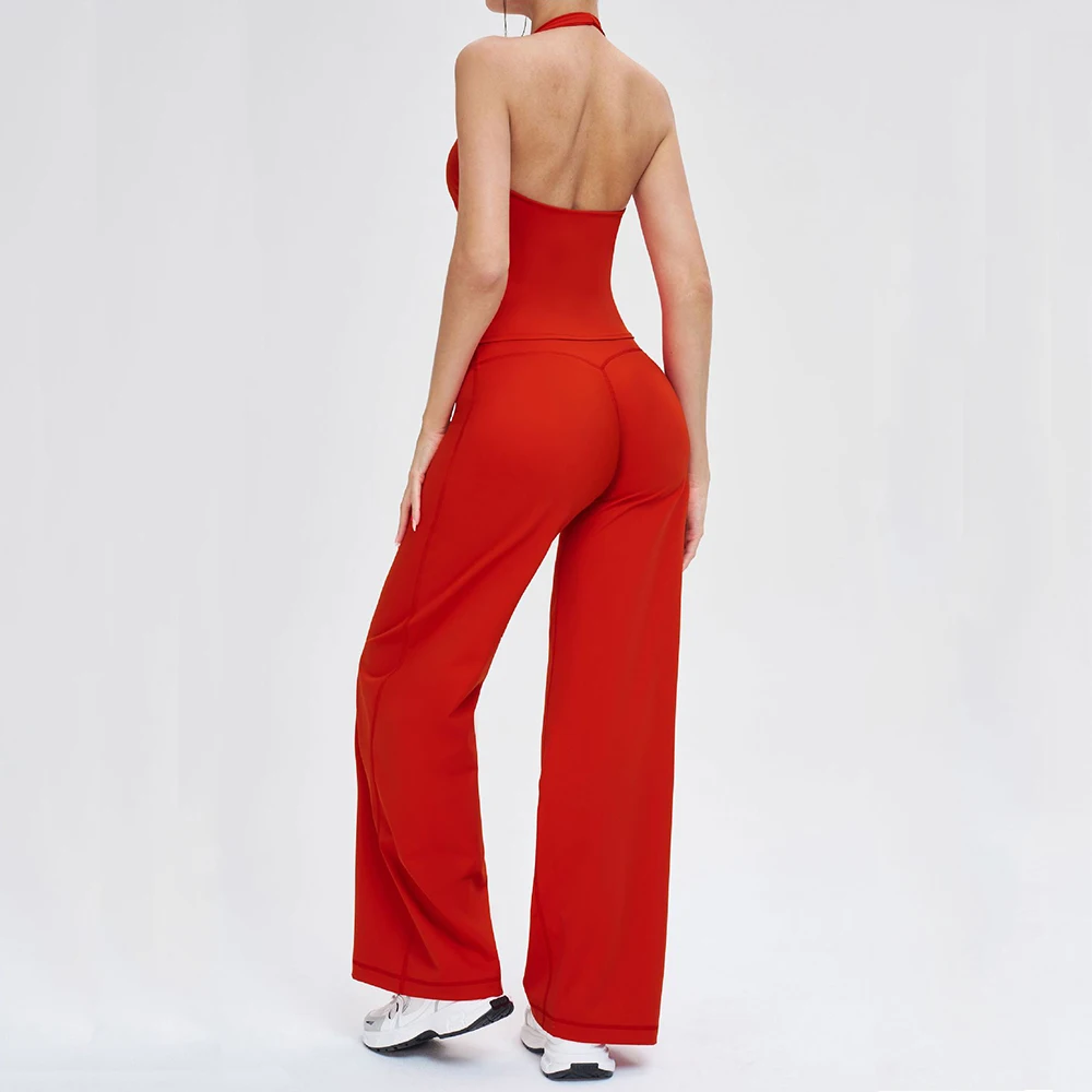 2-個女性トラックスーツヨガスーツスポーツ衣装ジム服フィットネスヨガセット女性ワークアウトフレアパンツスーツスポーツ下着