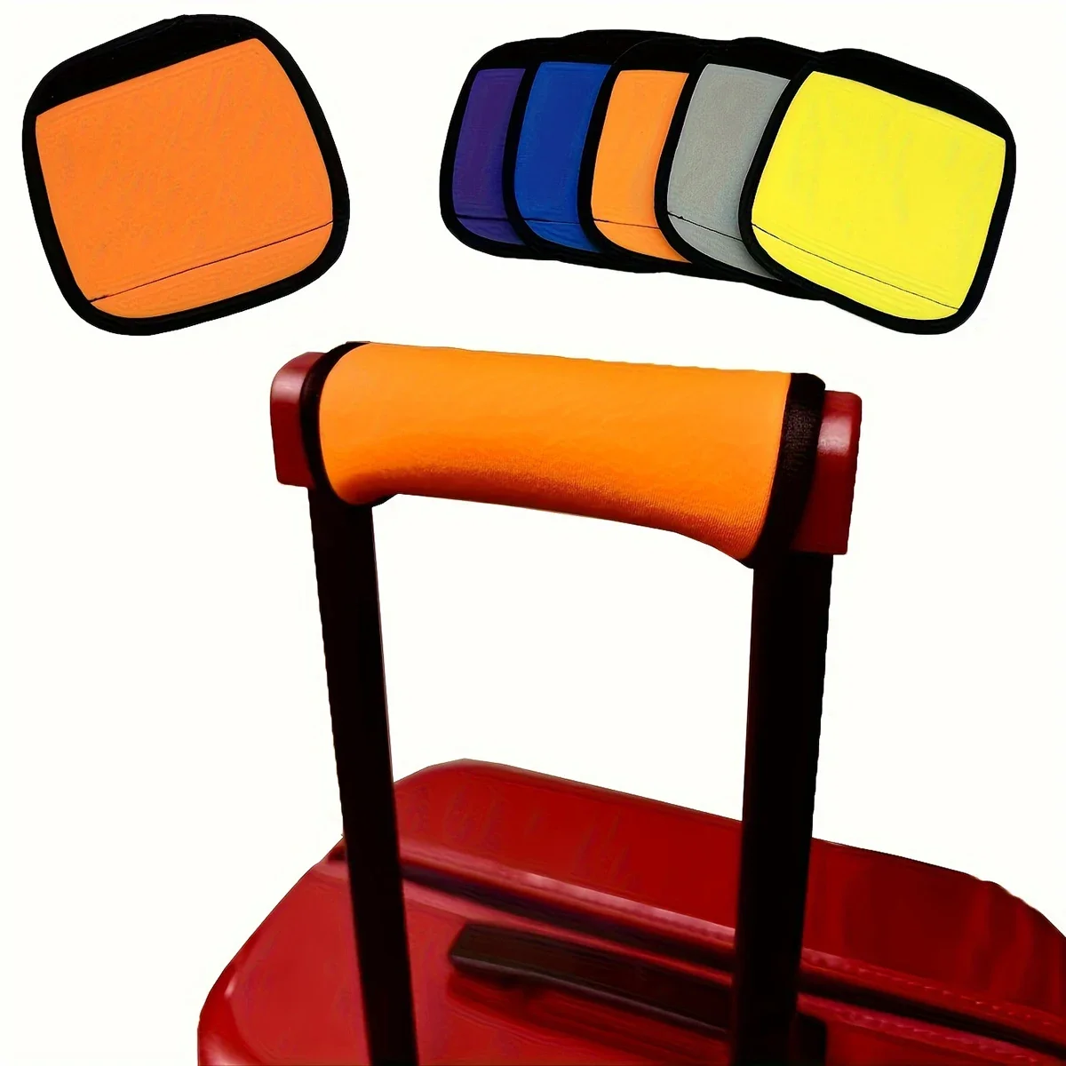 

Neoprene luggage handle cover, handle protector cover, trolley case handle cover, grip cover and baby stroller handle cover.