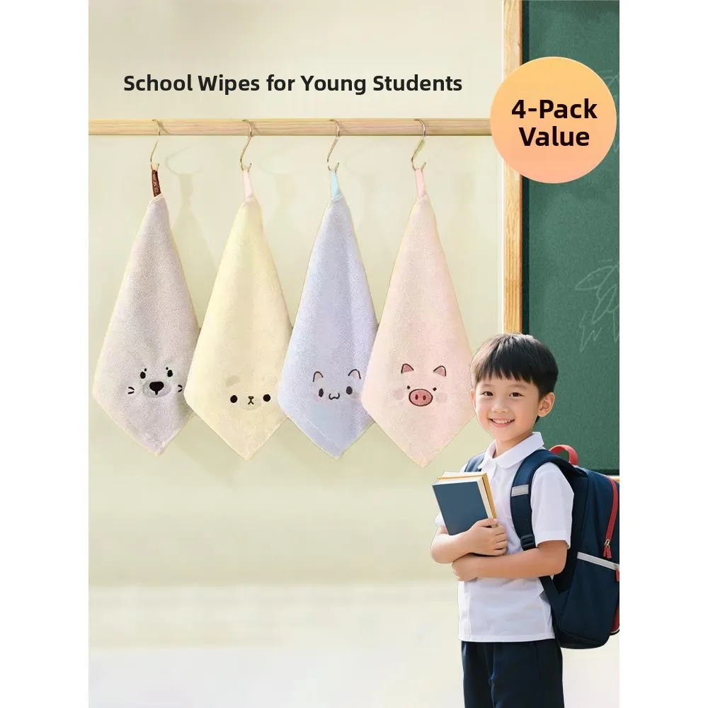 Primary School Student Wet Wipes Desk Cleaning Towels Class Room Sanitation Absorbent Children's Tablecloth Cleaning Tools