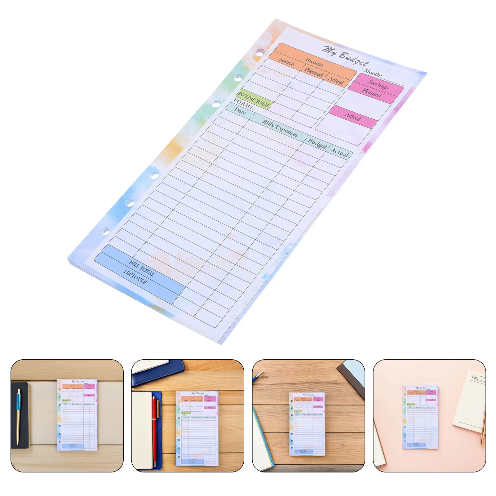 28 Sheets Blank Lin…