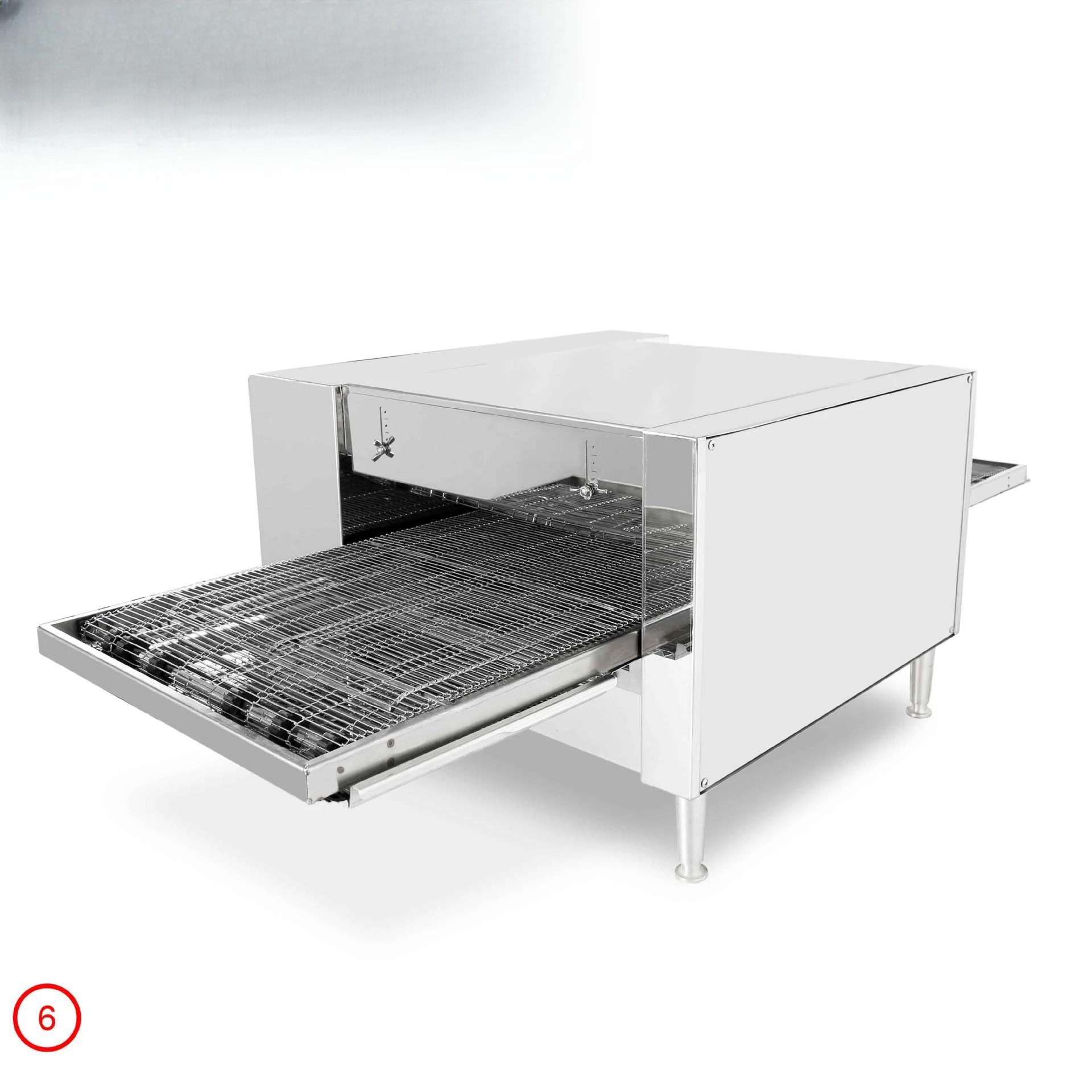 

Commercial chain pizza oven, single-layer crawler pizza oven machine