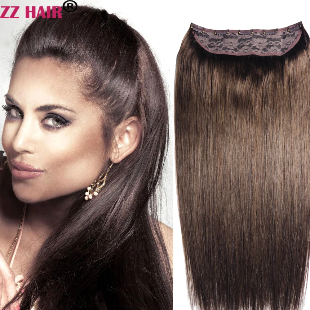 ZZHAIR 100% Brazilian Human Remy Hair Extensions 16\