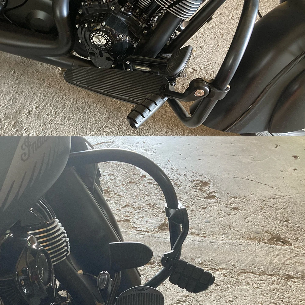 Motocykl 32mm 1.25 \'\'autostrada zaciskowy mocowanie kątowe osłony silnika pedał podnóżka dla Harley Touring Dyna Sofatil Sportster 883