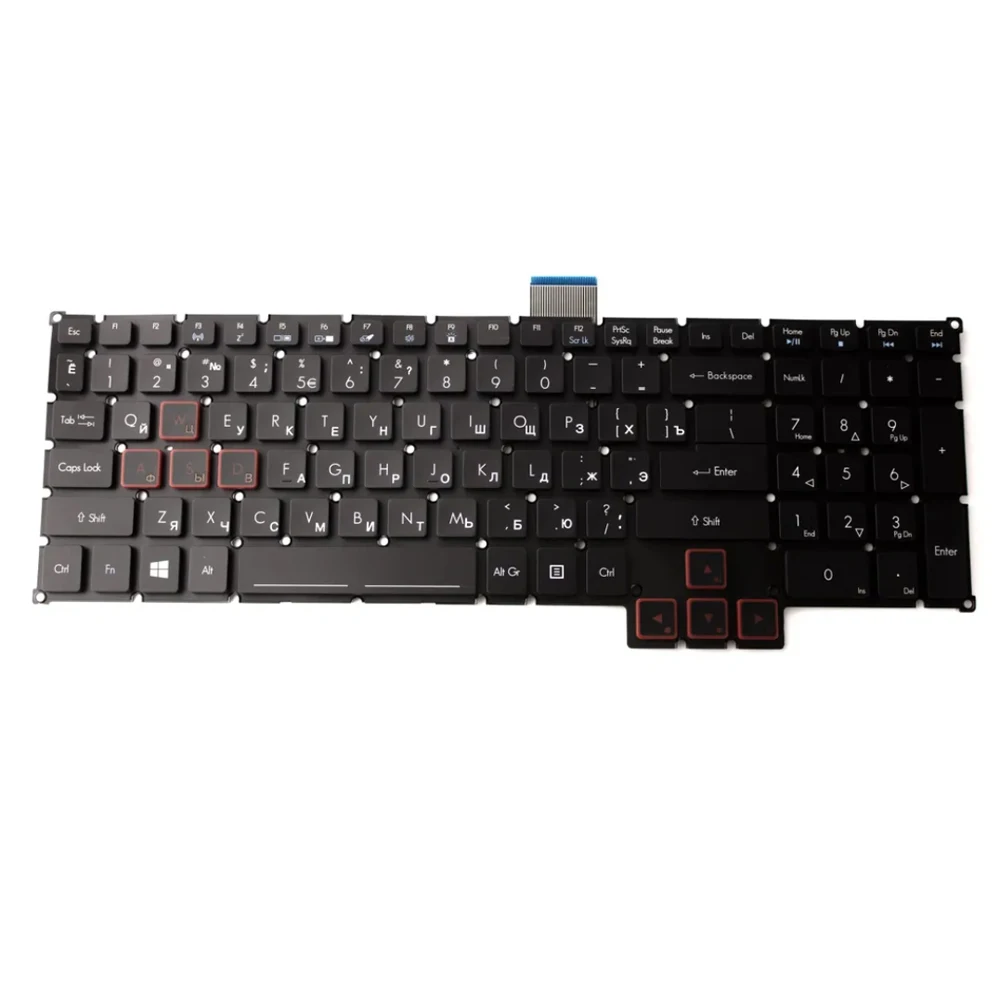 Imagem -03 - Xin-russo-eua Teclado para Notebook Rgb Compatível com Acer Predator 17 15 Gx791 Gx-792 G9591 G9-591r G9-592 G9-593 G9-791 G9-792 Ph517-51