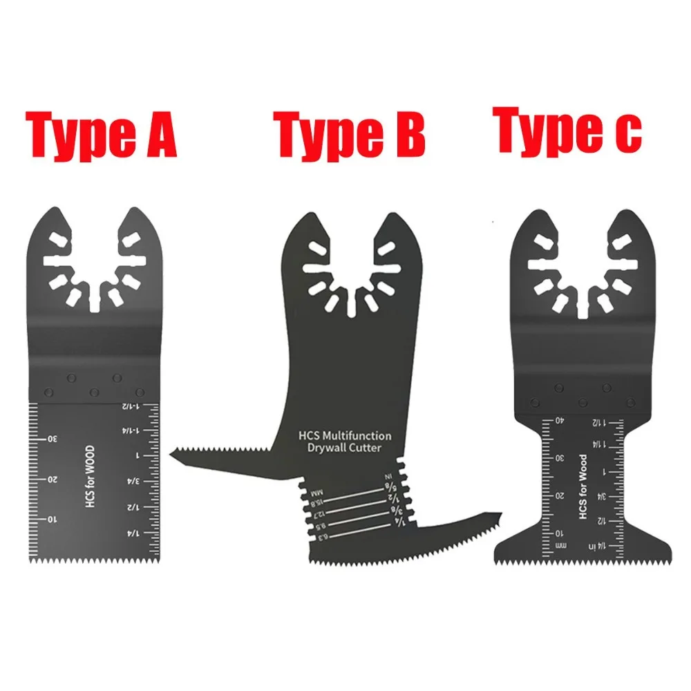 40/30/20PCS Multi Tool Blade Oscillating Saw Blades Multitool Blade Multi-Tools Accessories For Plasterboard Wood Panel Cutting