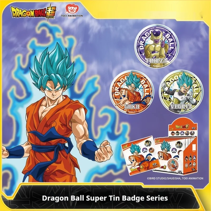 

Kayou Dragon Ball Super Official Authentic Anime Badge Series Iron Chest Piece Toy Gift Bilibili Bangumi Cultural Product