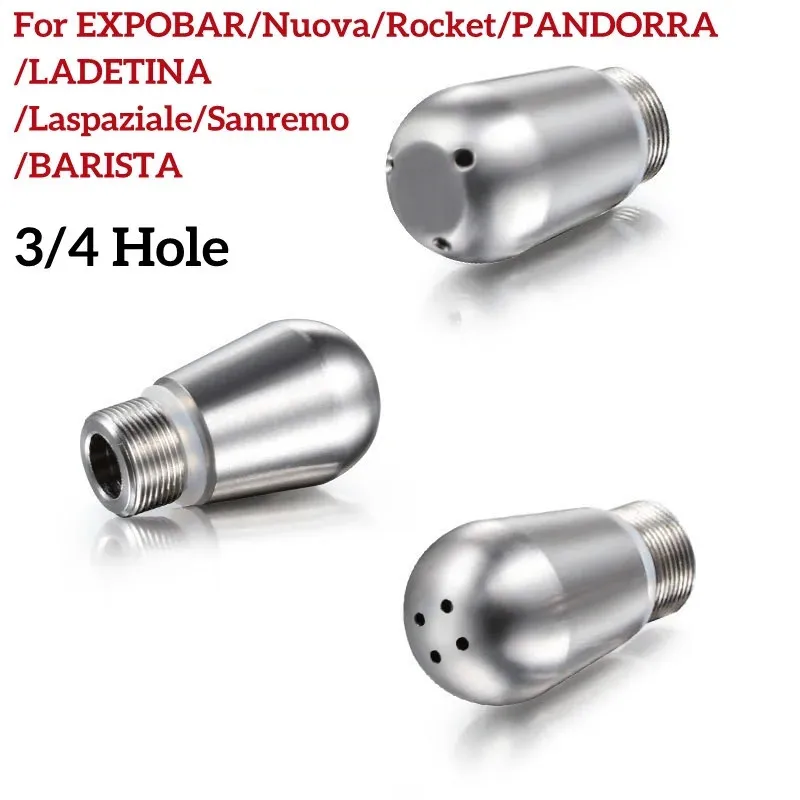 Coffee Machine Steam Nozzle 3/4 Hole Tip Replacement For EXPOBAR/Nuova/Rocket/PANDORRA/LADETINA/Laspaziale/Sanremo