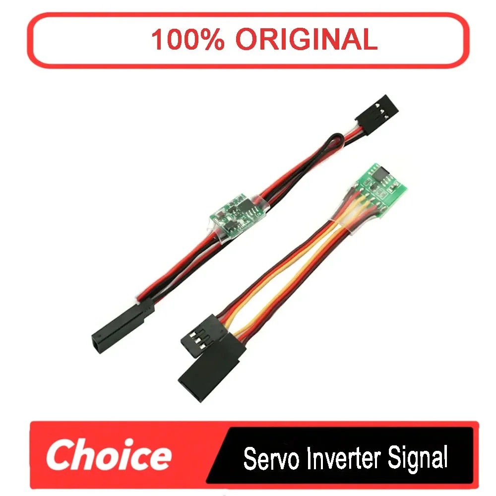 Universal Servo Signal Reverser, 3.6V-24V Wide Voltage for RC Airplane, V-tail & Elevator Steering Gear Inverter Module