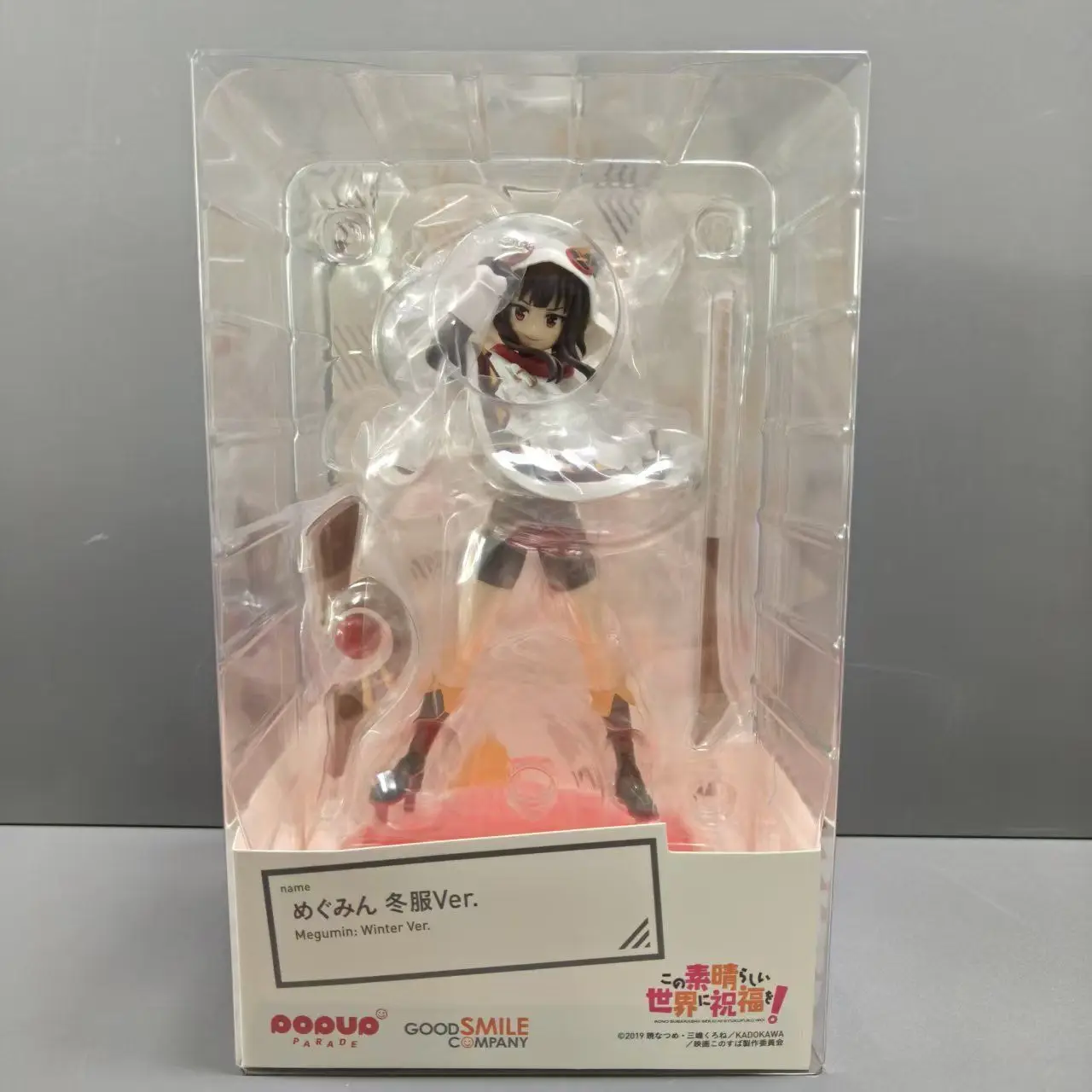

Original Brand New GSC POP UP PARADE Megumin Winter Version KonoSuba Figure Model Statue Gift Anime Figure