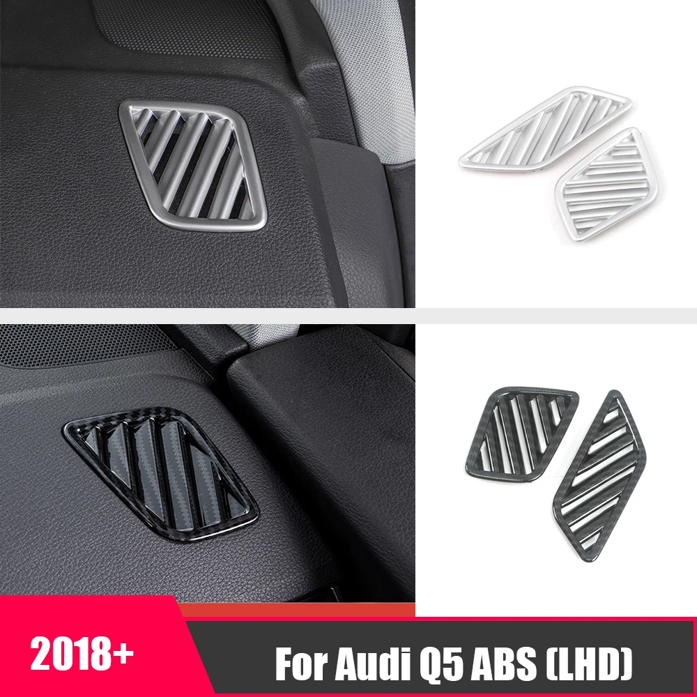 

For Audi Q5 2018-2022 ABS Matte Car Dashboard Front Small Air Conditioner Outlet AC Vent Cover Trim Auto styling accessories