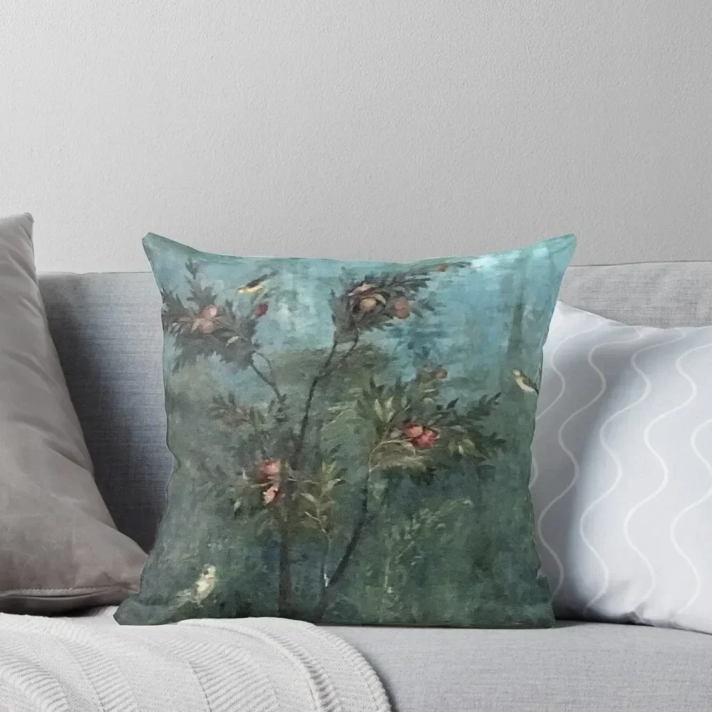 Ancient Roman Fresco from the villa of Empress Livia Throw Pillow Plaid Sofa Covers For Sofas pillow