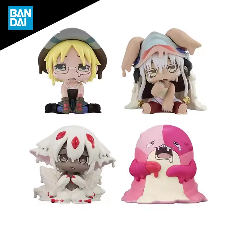 

BANDAI Made in Abyss Gashapon Nanachi Faaputa Melt Model Anime Action Figure Collect Model